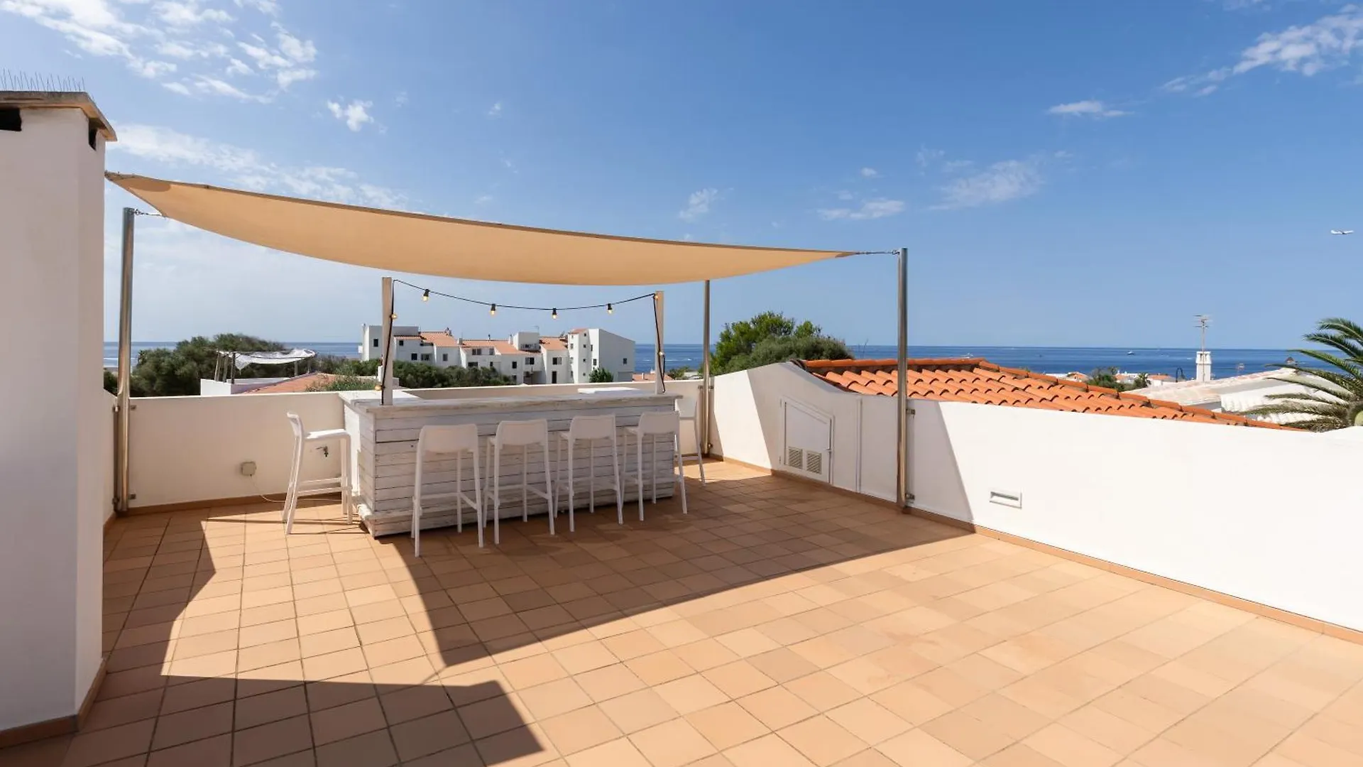 Villa Maravilla With Heatable Pool Rooftopbar With Sea Views And Range Rover Binibeca