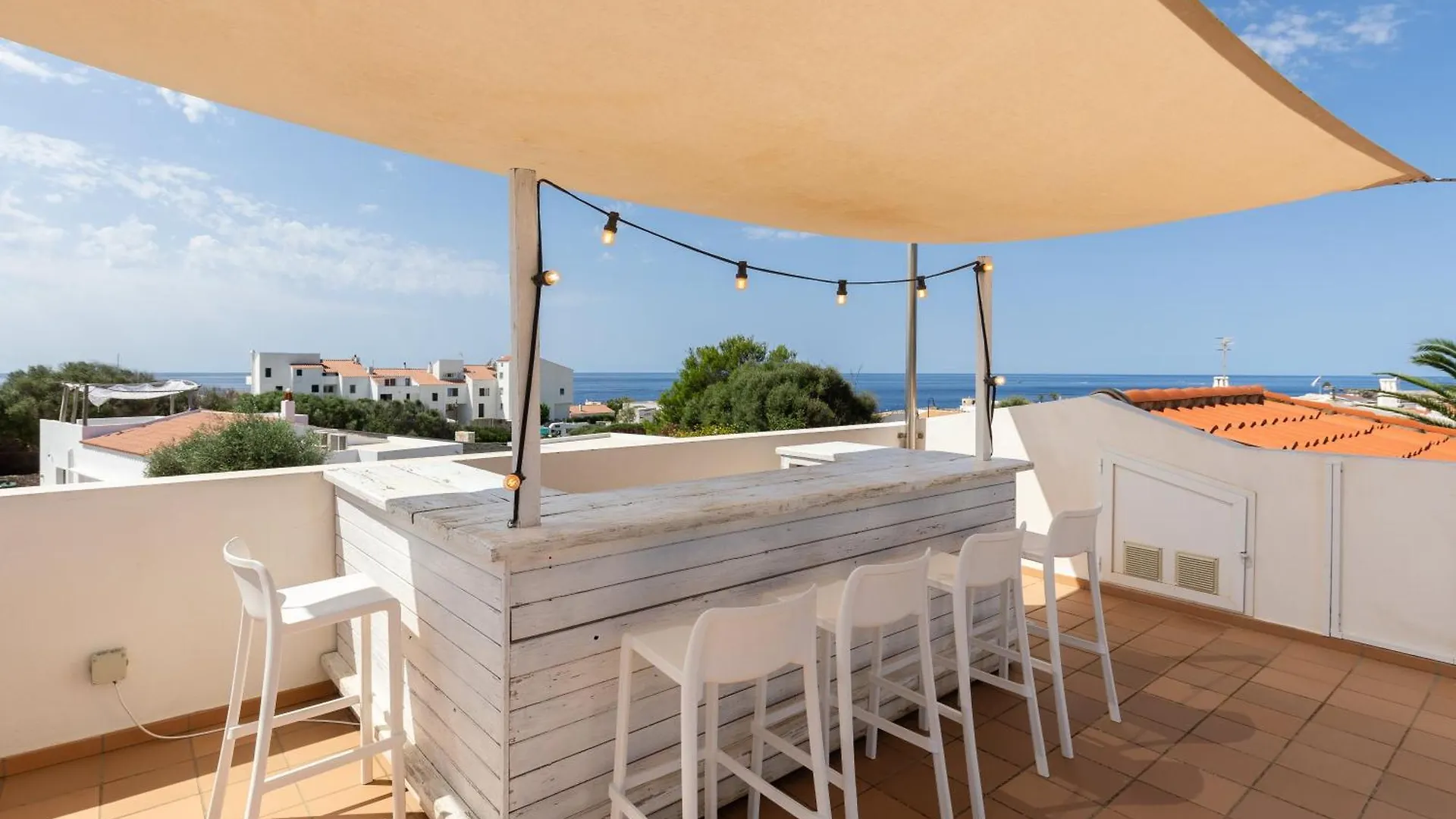 Villa Maravilla With Heatable Pool Rooftopbar With Sea Views And Range Rover Binibeca İspanya