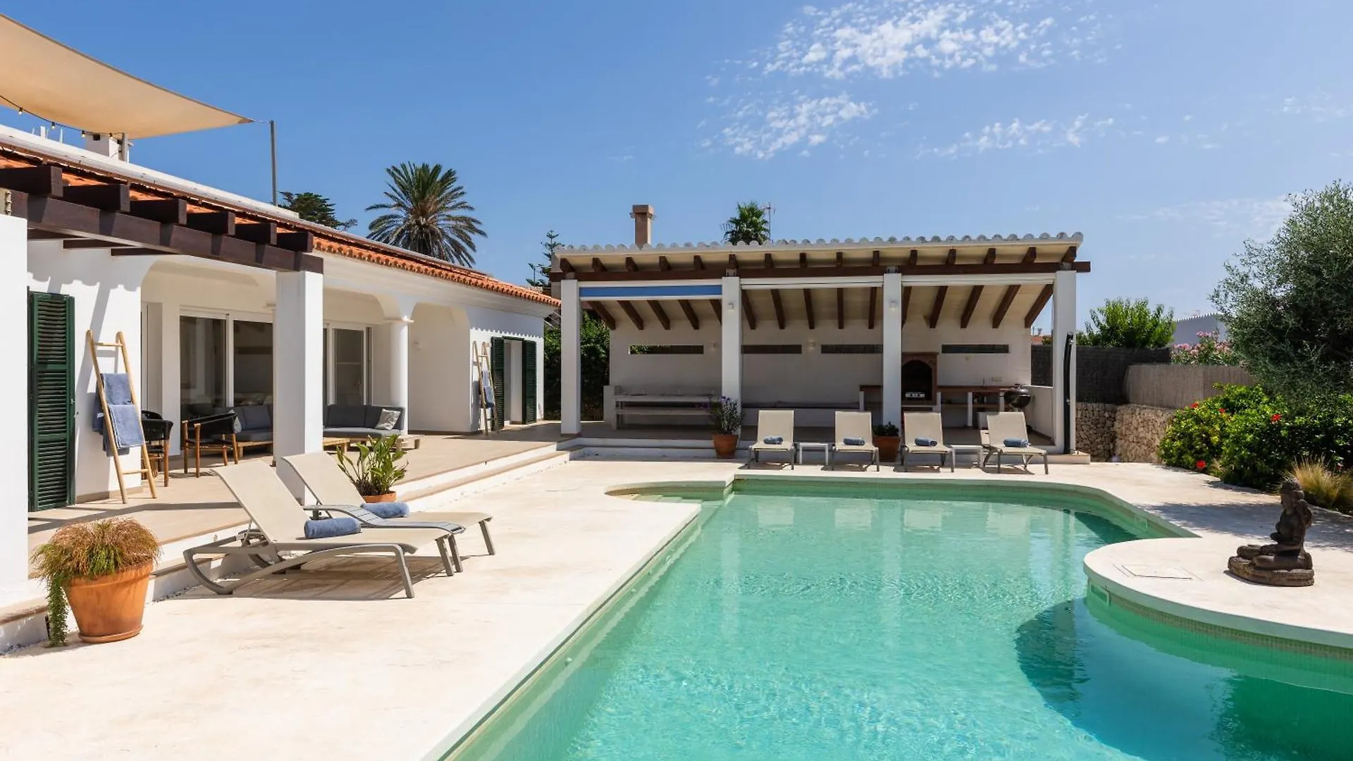 Villa Maravilla With Heatable Pool Rooftopbar With Sea Views And Range Rover Binibeca İspanya